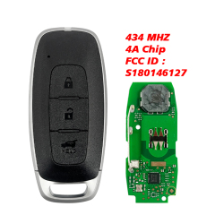 CN027100 Original 2023 N-issan Smart Key Remote 3 Buttons 434MHz Fcc ID KR5TXPZ3 S180146127 HITAG AES CHIP