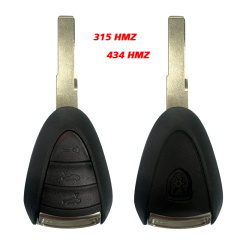 CN005026 Aftermarket 3 Buttons 315/434 MHZ For Porsche Remote Key