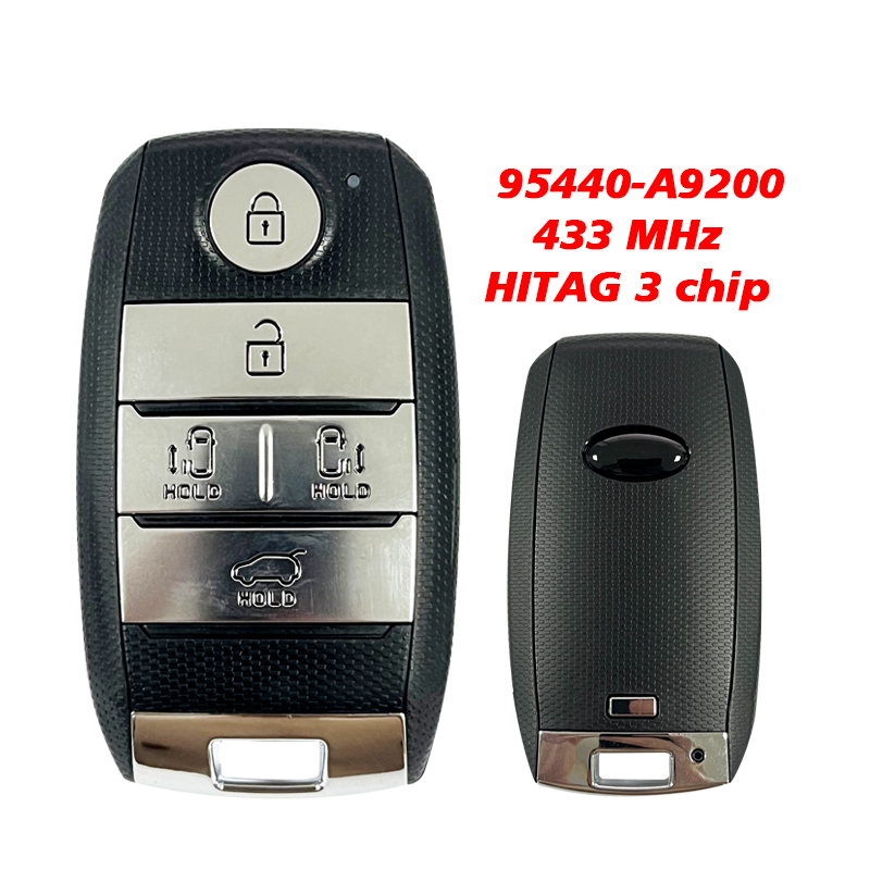 CN051163 Genuine KIA Carnival 2016-2017 Smart Remote Key 5 buttons 433 MHz HITAG 3 chip Fcc id: SVI-YPFGE05 95440-A9200