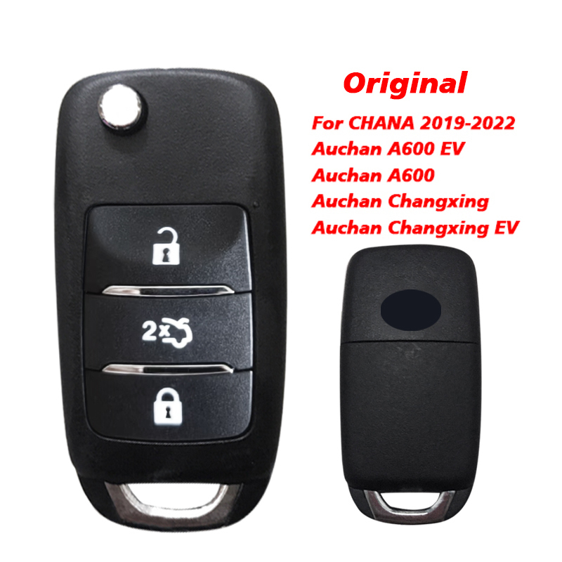 CN035008 Original genuine folding key For CHANA A600 EV Auchan A600 Auchan Changxing Auchan Changxing EV 2019-2022 with remote control transmitter cir