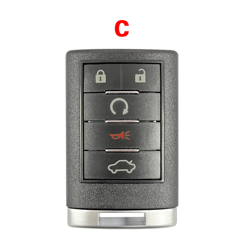 CN030022  FCC ID: OUC6000066 For Cadillac Escalade ESV EXT 2007-2014 CTS DTS  Remote 4 5 6 Buttons Fob 315MHz SUV Key