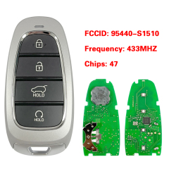 CN020231   Replacement For HYUNDAI Santa Fe 2021 22 SMART PROXIMITY REMOTE FOB 95440-S1510 47 CHIP