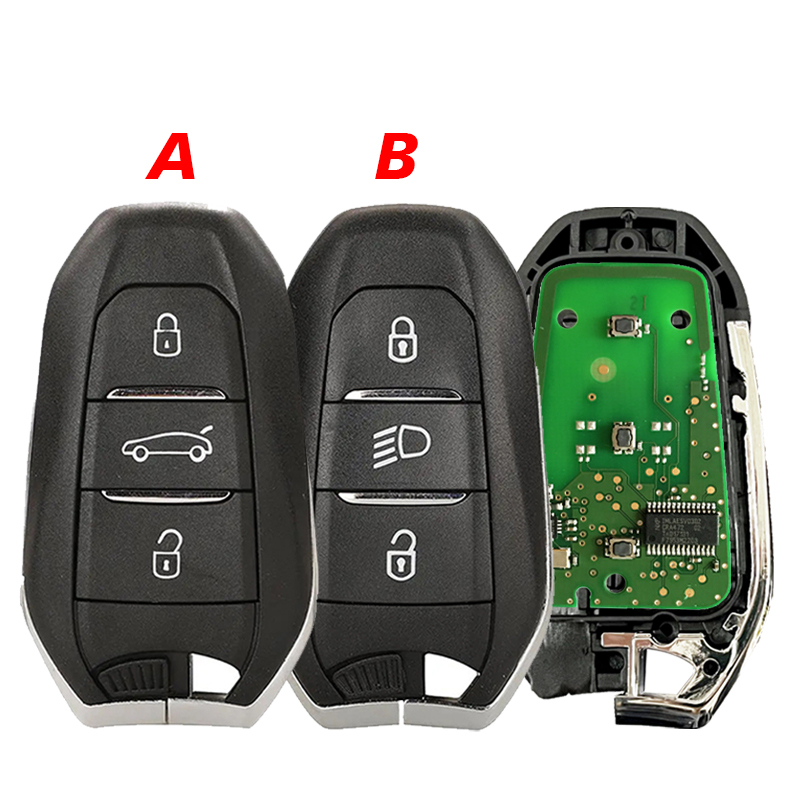 CS009054 Suitable for Peugeot key shell replacement trolley keys Remote Ignition Key