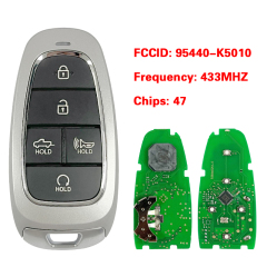 CN020249  Hyundai Santa Cruz 2022 Genuine Smart Remote Key 4+1 Buttons 433MHz 95440-K5010