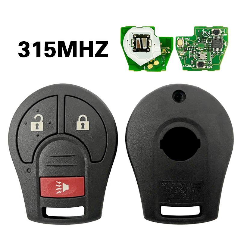 CN027018  Suitable for Nissan's new original factory without chip 315MHZ 2+1 button ​​​​​​​