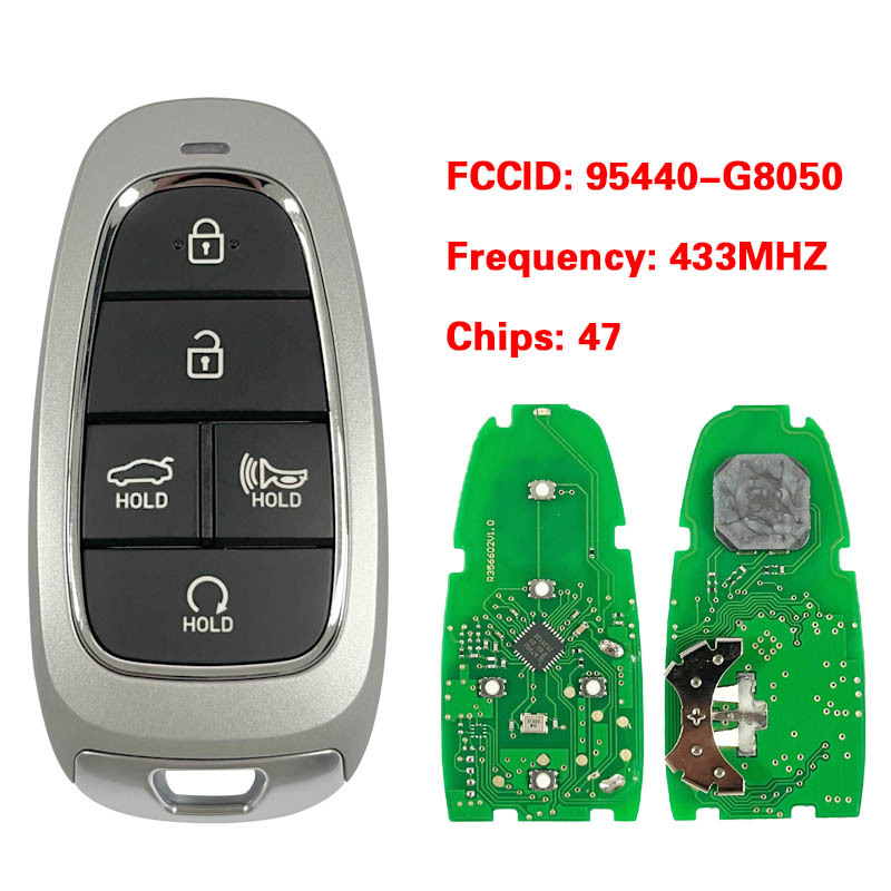 CN020255  Regal IG remote control smart key (hybrid universal) (95440-G8050) blank key separate