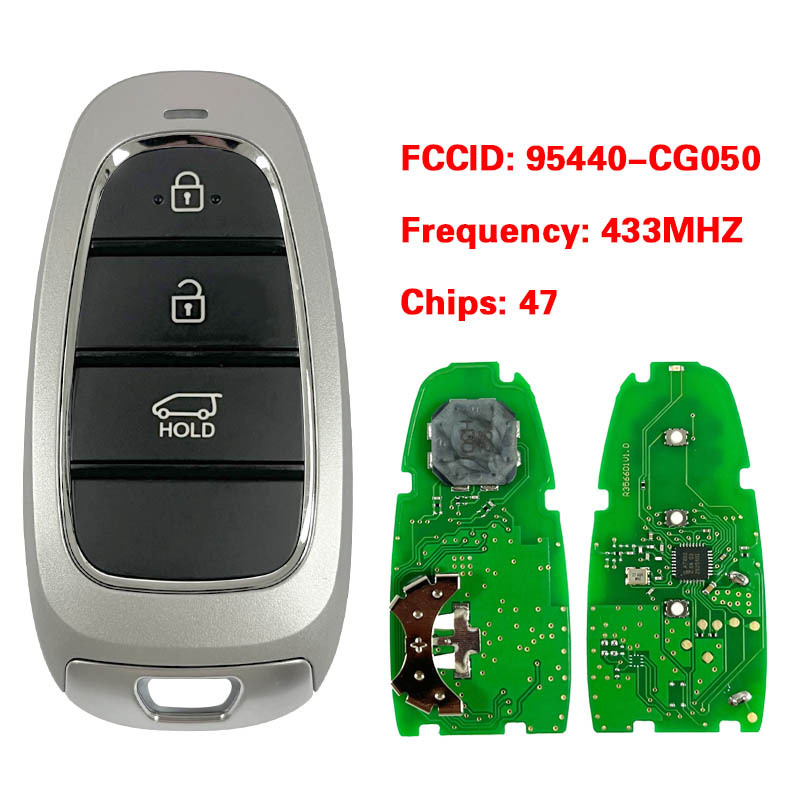 CN020275  Suitable for modern intelligent remote control key FCC: 95440-CG050 433MHZ 47 chip