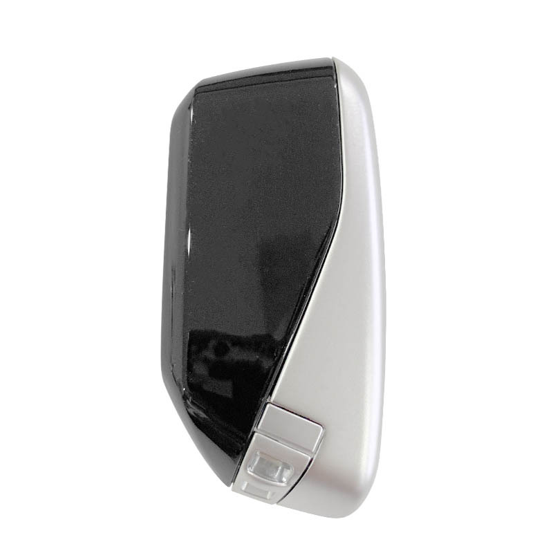 CN006124  Suitable for BMW 4 keys (square function keys) + glossy surface + black silver + colored edges