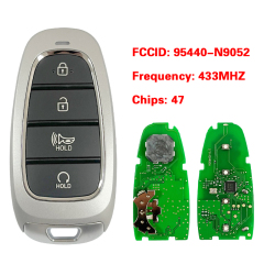 CN020243 4 Buttons 433MHZ 47 Chip For Hyundai Tucson 2022 Smart Remote Key FCC ID : 95440-N9052