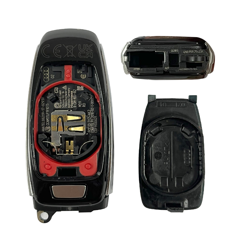 CN008107 Original 3 buttons 433 MHz  5M Chip For Audi A8 2017-2021 Smart key Remote FCC ID 4N0 959 754 EK Keyless Go