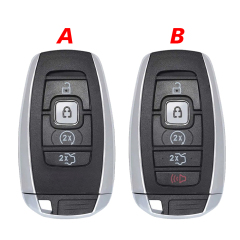 CS093005 4/5 button Replacement Remote Control Case Fob for Lincoln Continental MKC MKZ MKX NAVIGATOR Car Key Shell