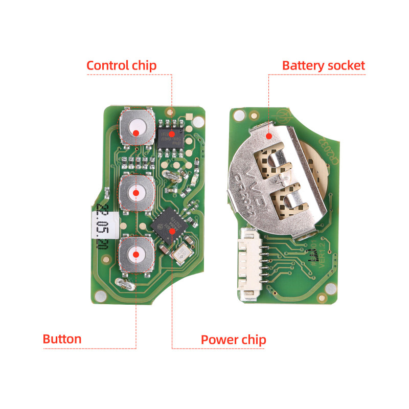 CNP193 Xhorse VVDI Bee Key Tool Lite + Gift 6pcs XKB501EN Wired Remotes