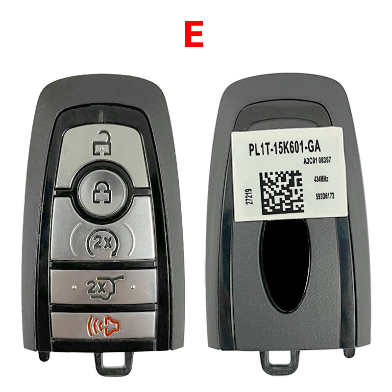 CN018140  Strattec – 2023-2024 Ford F-Series /3/4-Button Smart Key / PN: 164-R8333 FCC ID: M3N-A3C108397 434MHZ