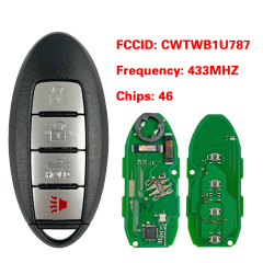 CN027046 NISSAN Armada 2017 Smart Key 4-Btns (Hatch)  434MHZ PCF7952 CWTWB1U787