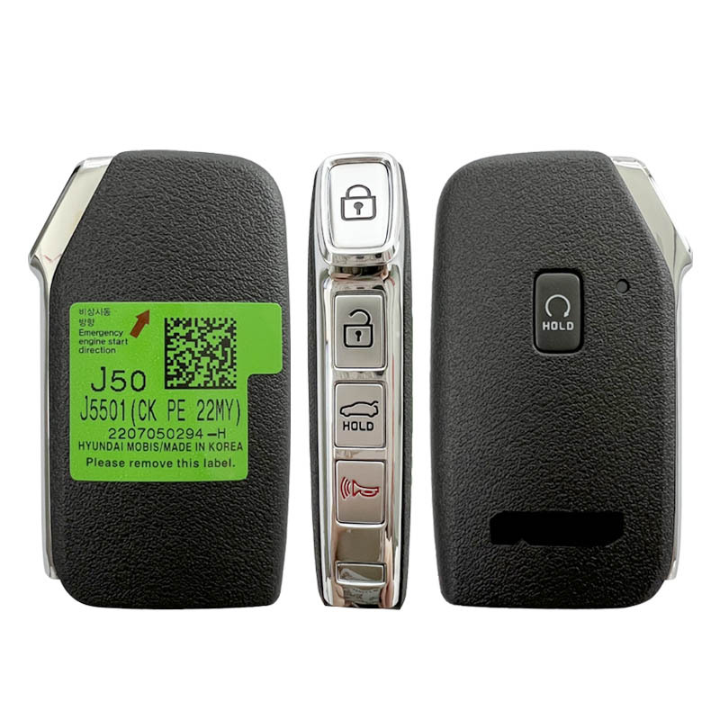 CN051187  Kia Stinger 2022 Genuine Smart Key Remote 5 Buttons 433MHz 95440-J5501 47 Chip