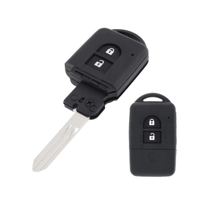 CS027033  2 Buttons Smart Remote Car Key Shell Fob Fit for Nissan Micra X-Trail Note Juke Parthfinder Key Case