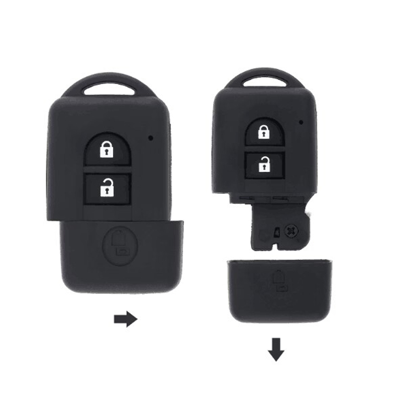 CS027033  2 Buttons Smart Remote Car Key Shell Fob Fit for Nissan Micra X-Trail Note Juke Parthfinder Key Case