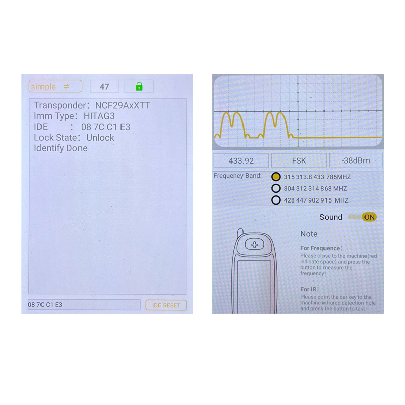 CN020261  For Hyundai Santa Fe2021 Smart Remote433MHz 47 ChipFCC TQ8-FOB-4F27PN 95440-S1560