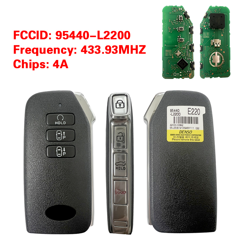 CN051213  KIA K5 Genuine Smart Key 7 Buttons 433MHz 95440-L2200