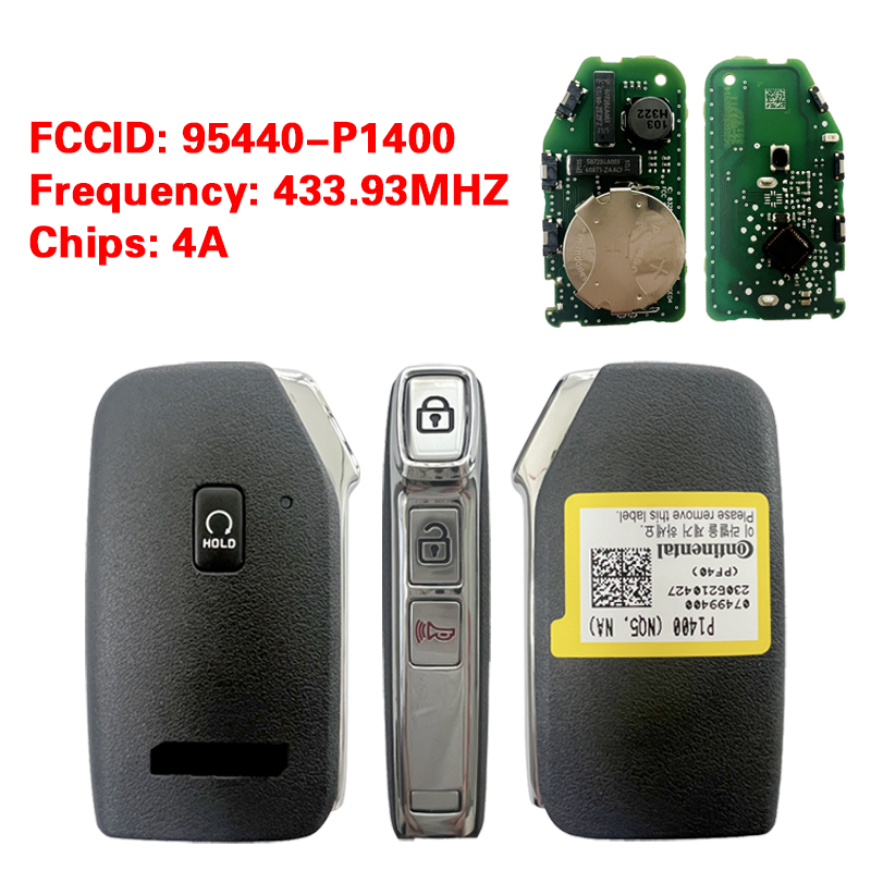 CN051205  Kia Sportage 2023 Genuine Smart Remote Key 3+1 Button 433MHz 95440-P1400