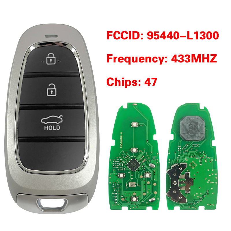 CN020310  3 Buttons 433MHZ 47 Chip for Hyundai Staria 2022 Smart Remote Key FCC ID: 95440-L1300