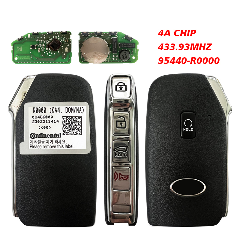 CN051209  KIA Carnival 2022 Smart Remote Key 5 Buttons 433MHz 95440-R0000
