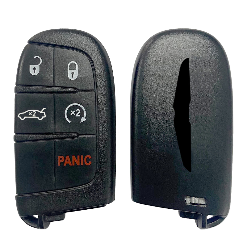 CN015052 ORIGINAL Smart Key for Chrysler Buttons4+1 Frequency 434 Mhz Transponder HITAG AES Part No 68155687 AA Keyless Go