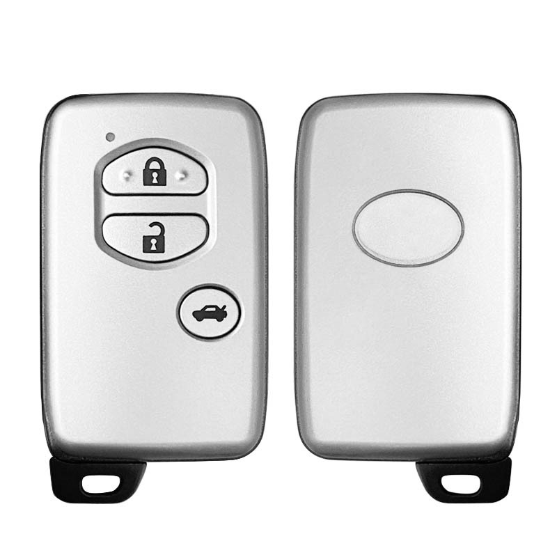 CN007171 For Toyota Land Cruiser 2008+ Smart Key, 2Buttons, B77EA P1 98 4D-67 Chip, 433MHz Light Gray 89904-60A91 Keyless Go PCB A433