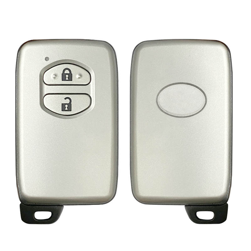 CN007175 For Toyota Land Cruiser 2007+ Smart Key, 2Buttons, B53EA P1 D4 4D-67 Chip, 433MHz Light Gray 89904-60210 Keyless Go A433