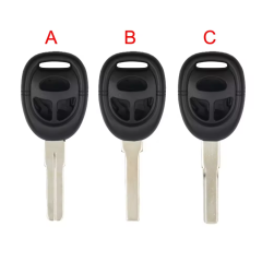 CS056006  3 Button Remote Car Key Shell Fob For SAAB 9-3 9-5 Replacement Key Case Cover With 3 Type Blade