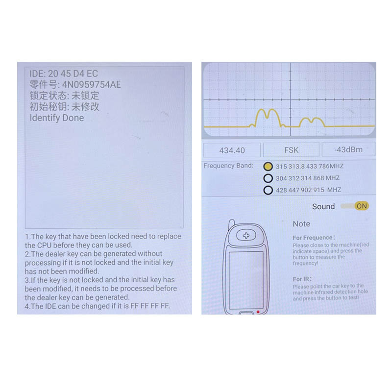 CN008185  MLB Original 3 Button 434MHZ 5M Chip for Audi A8 2017-2021 Smart Key Remote Control FCC ID 4N0 959 754 AE Keyless Go