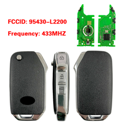CN051227   KIA Cerato 2019 Genuine Smart Key 3 Buttons 433MHz  95430-L2200