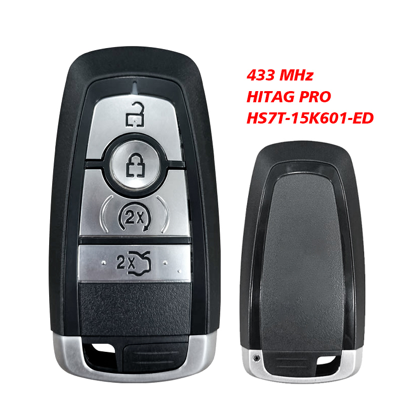 CN018093 New Key For Ford Frequency 433.92 MHz FSK Transponder HITAG PRO Part No HS7T-15K601-ED