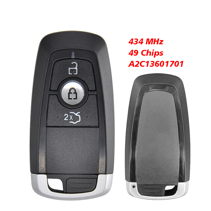 CN018116 2018 Ford Mustang Proximity Remote Fob - 5933022 - Strattec - 3 Button - FCC: A2C13601701 - 434MHz