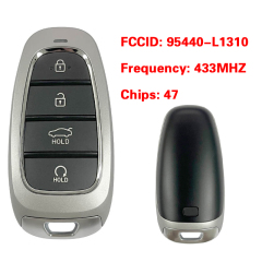 CN020245   Genuine Hyundai Sonata 2019 Smart Key Remote 4 Buttons 433 MHz ID47 Chip FCC ID: FOB-4F260 P/N: 95440-L1310