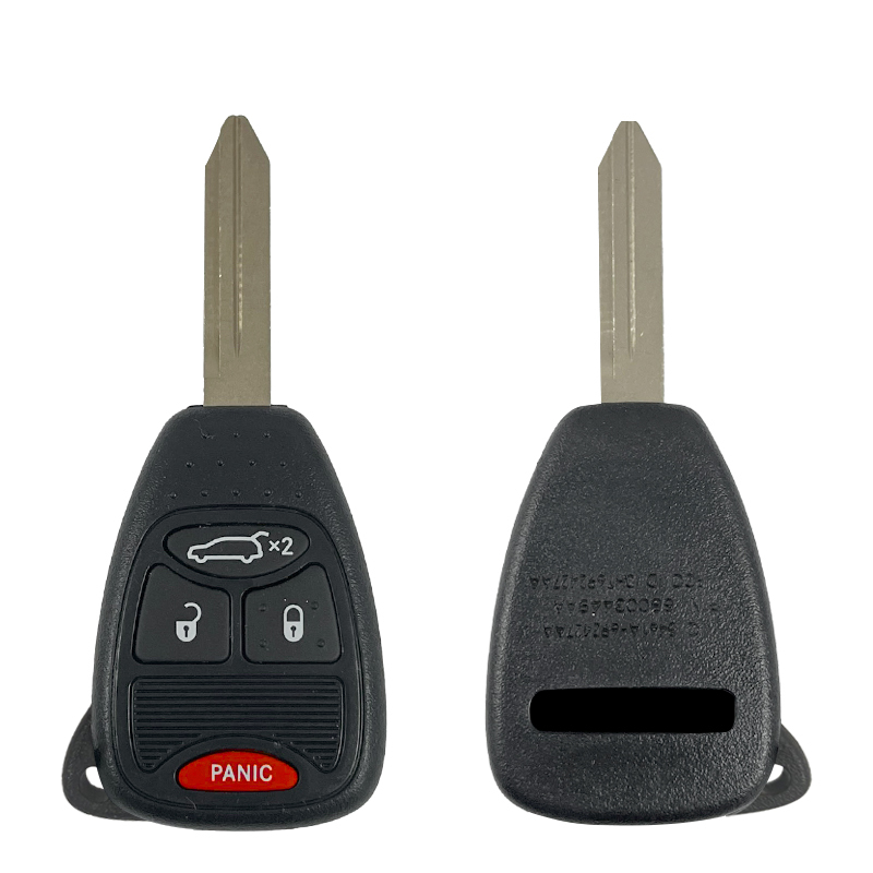 CN086057 Suitable for 2005-2007 Jeep 3+1 button remote control key FCC ID: OHT692427AA 315MHZ 46 chip