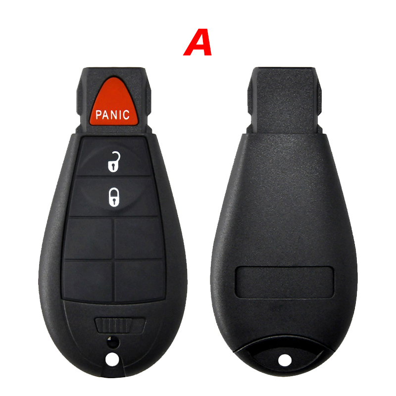 CN087061 3/4/5 Buttons GQ4-53T Remote Car Key 4 Buttons 433MHz PCF7961A Chip for Dodge RAM 1500 2500 3500 4500 2013-2018