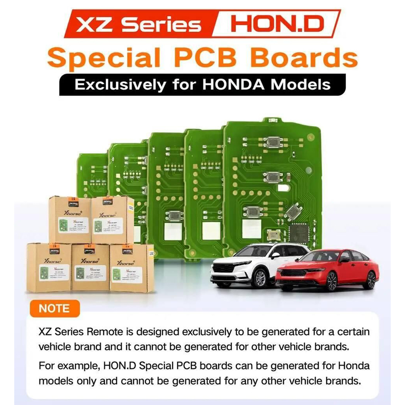 XHORSE XZBT40EN XZBT41EN XZBT42EN XZBT43EN XZBT44EN HON.D Special PCBs for Honda Civic 2016-2019