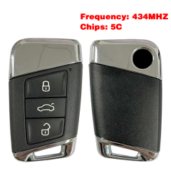 CN001117  Original for VW Smart Key Remote 434.4mhz 5C Chip FCC 3GD 959 725