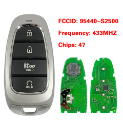 CN020240  Hyundai Santa fe 2022+ Smart Key, 4Buttons 95440-S2500 433MHz, TQ8-FOB-4F26