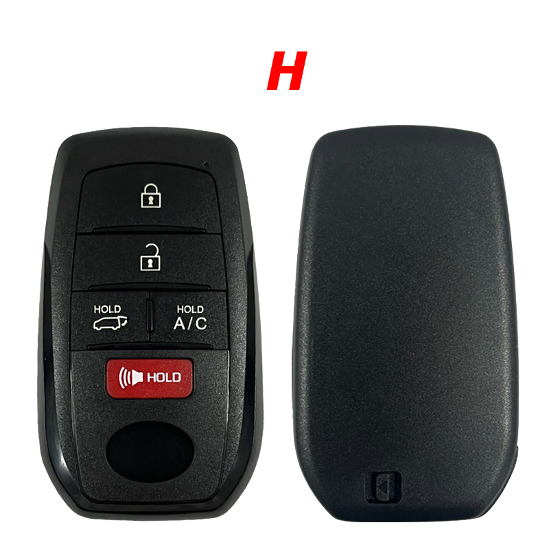 CS007152 3/4/5/6 Button Smart car keyFor Toyota Replacement Upgraded Remote Car Key shell