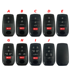 CS007152 3/4/5/6 Button Smart car keyFor Toyota Replacement Upgraded Remote Car Key shell