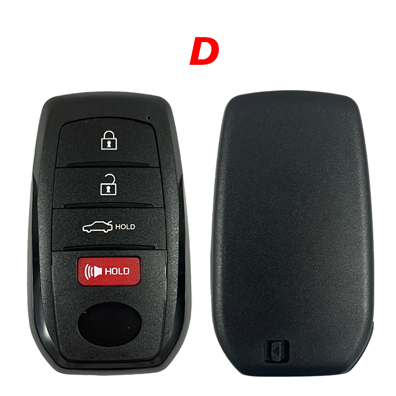 CS007152 3/4/5/6 Button Smart car keyFor Toyota Replacement Upgraded Remote Car Key shell