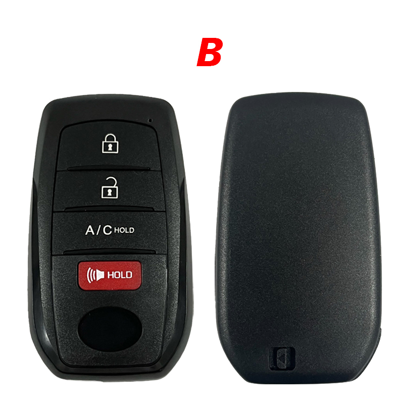 CS007152 3/4/5/6 Button Smart car keyFor Toyota Replacement Upgraded Remote Car Key shell