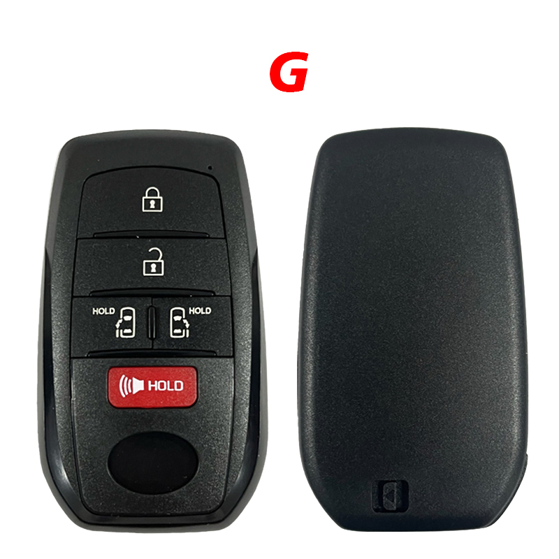 CS007152 3/4/5/6 Button Smart car keyFor Toyota Replacement Upgraded Remote Car Key shell