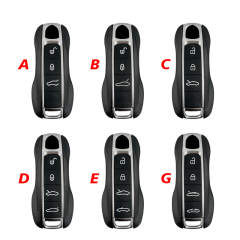 CS005012 New 3/4 Buttons Smart Remote Key Shell For Porsche Cayenne Panamera Replacement car remote shell