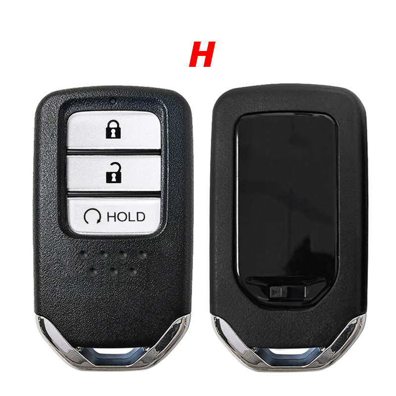 CS003042 Replacement 2/3/4 Buttons Smart Key Shell For Honda Fit Odessey City Jazz XRV Venzel HRV CRV Accord Insert Case Blade