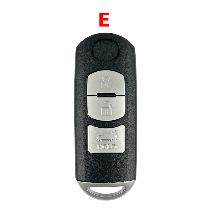 CS026009 1pcslot High Quality 3 Buttons Remote Key Case Shell Blank Cover Car Key Fit For Mazda 3 6 CX-5 With Mazda logo