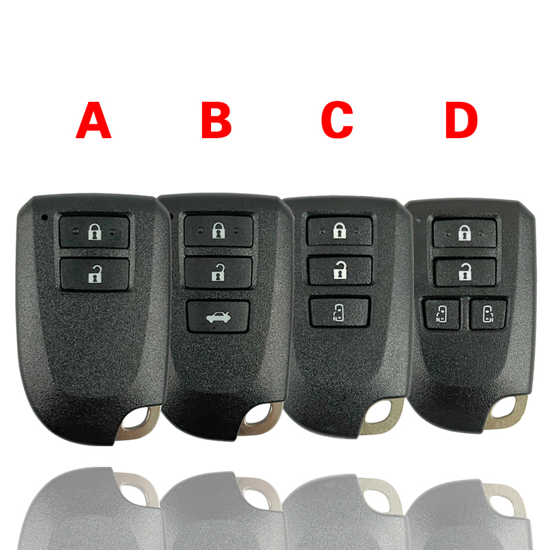 CS007153 Key Remote Shell For Toyota YARIS L YARIS VIOS 2/3 Button