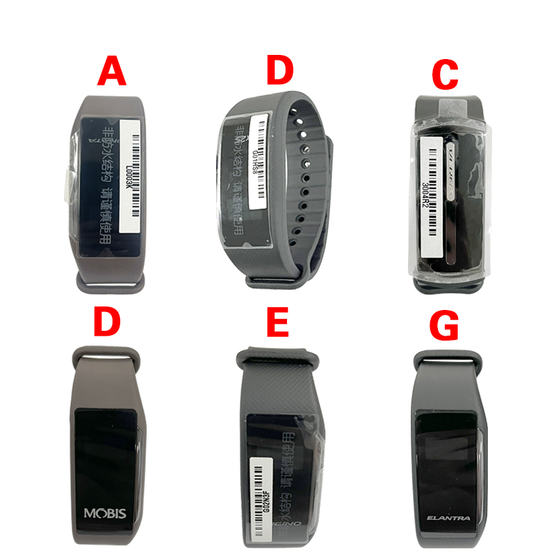 CN020321CarKeylessRemoteKeySmartBand434Mhz8A/47ChipforHyundaiMobisSONATAIX25VERNAENCINOELANTRAIntelligentRemoteSmartBracelet